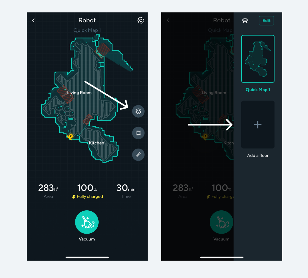 Can Wyze Robot Vacuum on multiple –