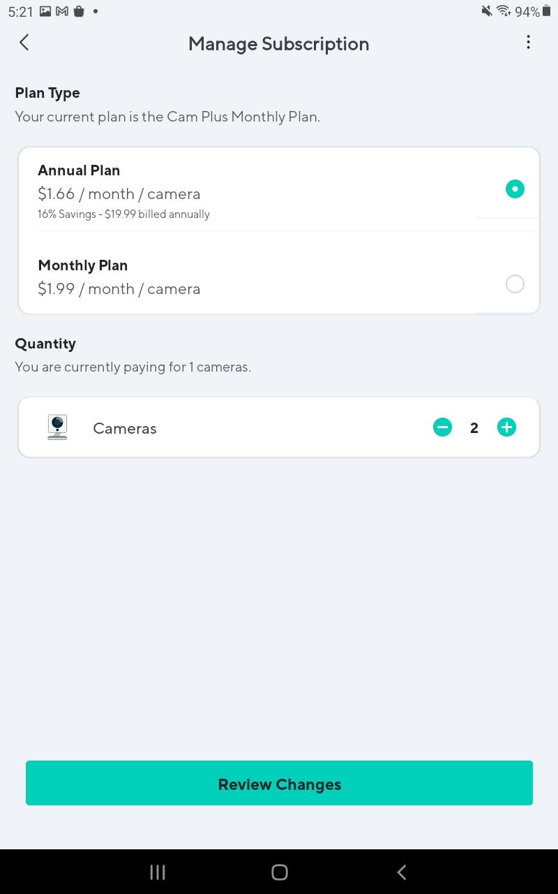 Wyze monthly hot sale fee