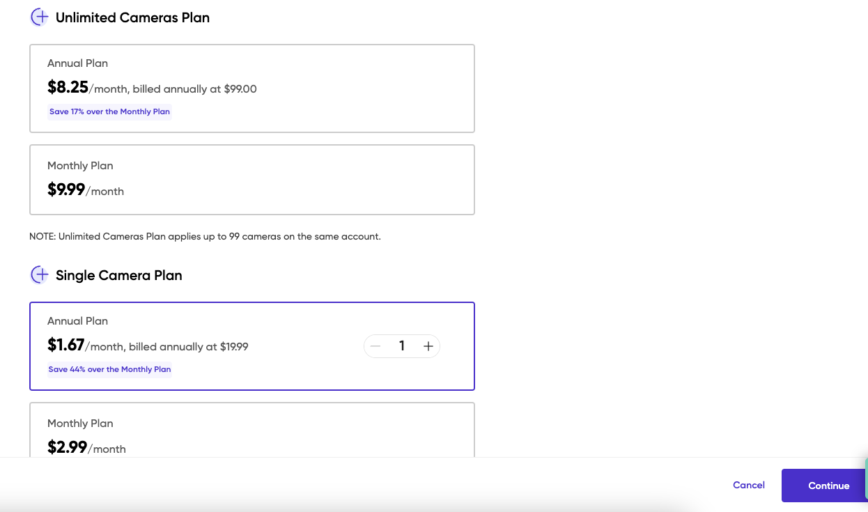 How do I make changes to my Wyze subscriptions? Wyze