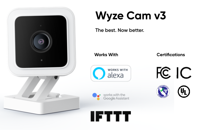 Wyze Cam Pan v3  Remotely Spins 360°, Tilts 180°. Security Cam, Baby  Monitor, Pet Cam – Wyze Labs, Inc.