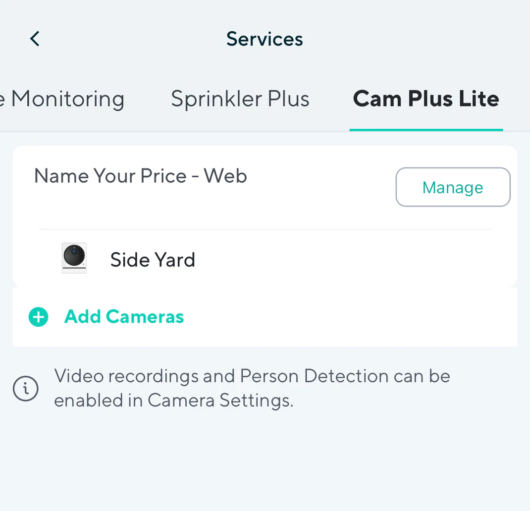 wyze cam plus per camera